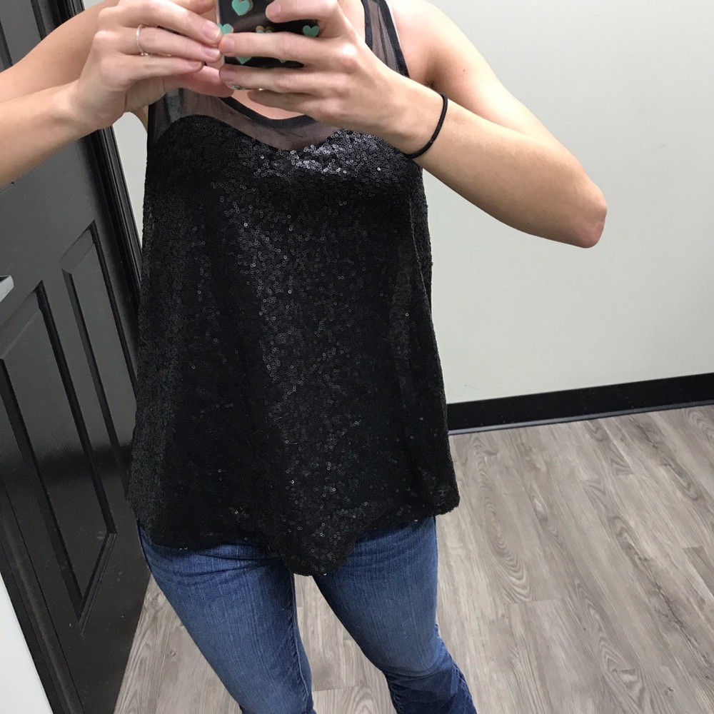 Sequined Tank Top - Picture 6 of 7